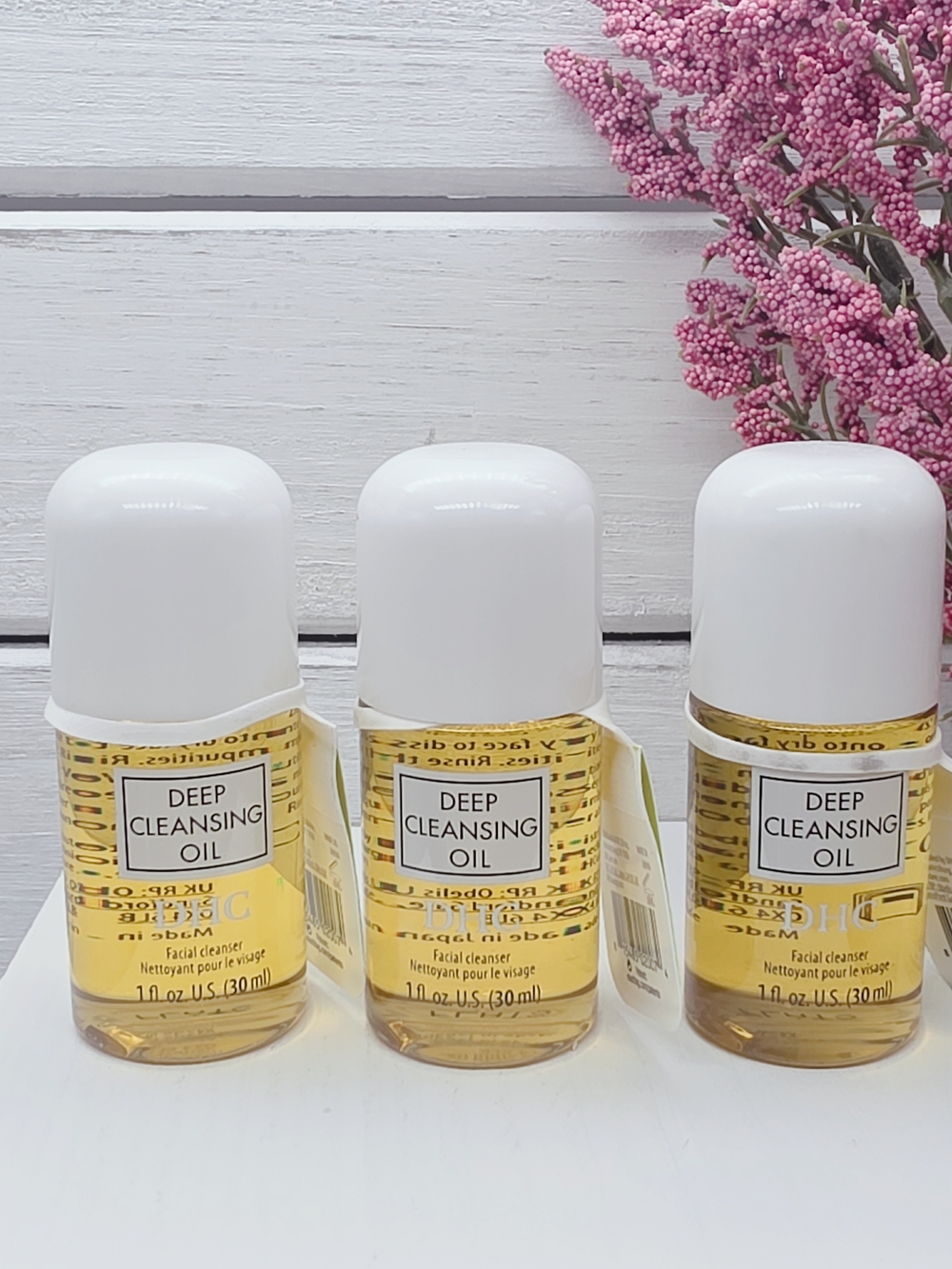 DHC Deep Cleansing Oil - Travel Size LOT X3